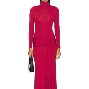 Bardot Red Long Sleeve Dress
